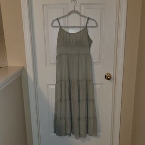 *SOLD*SHEIN Wide Waistband Swiss Dot Cami Dress